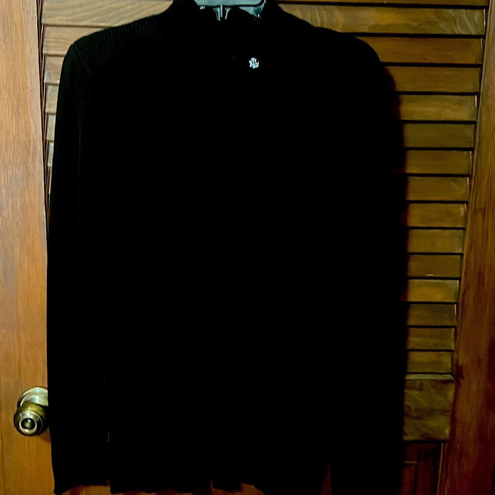 Ralph Lauren  Black  Mock Turtleneck